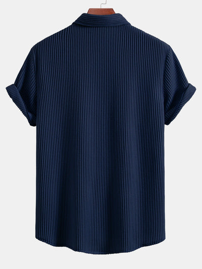 Quentin® | Waffle Button Up Shirt