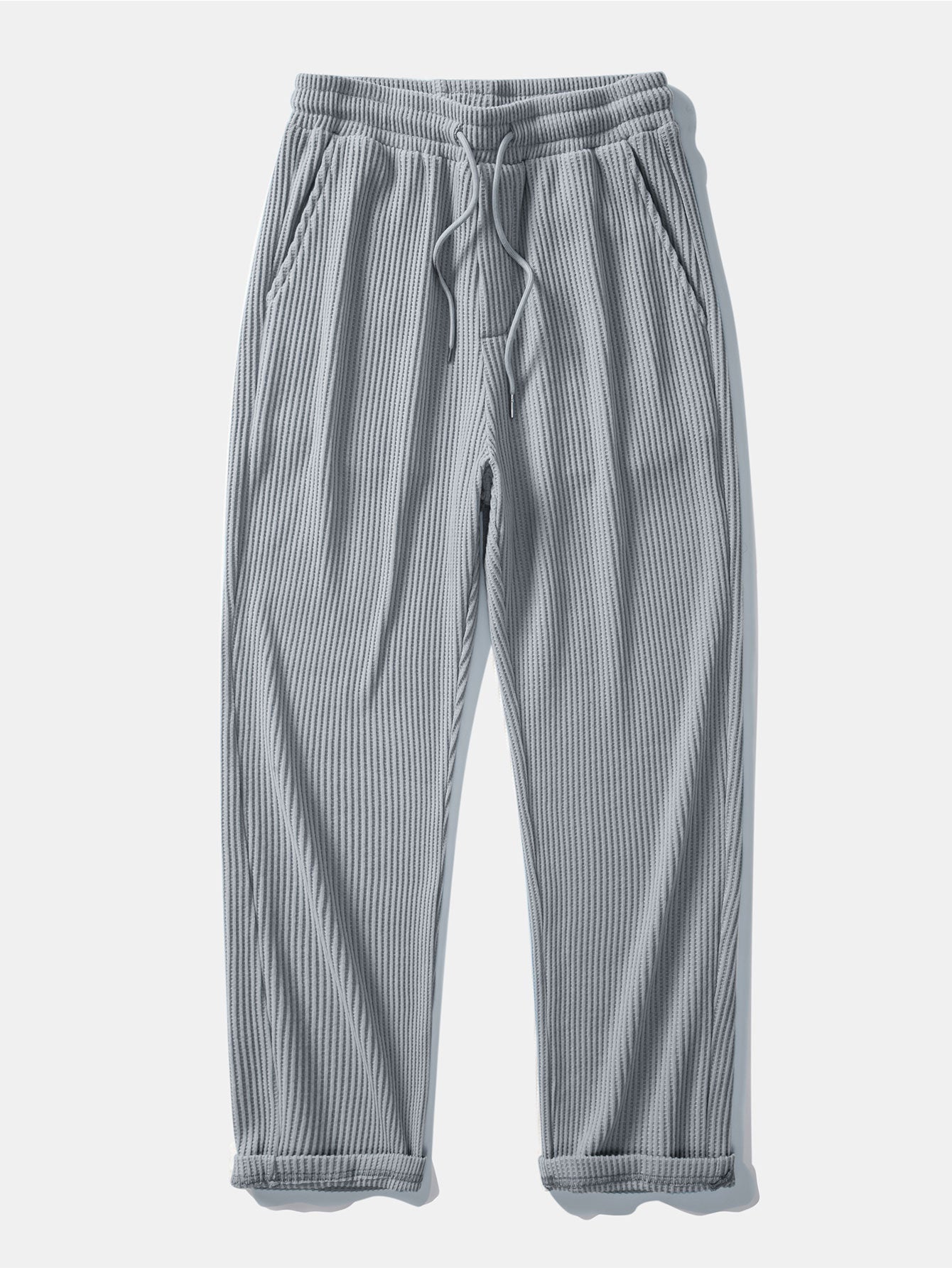 Isidoro® | Drawstring Knitted Waffle Pants