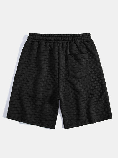 Jared® | Checkerboard Jacquard Arc Hem T-Shirt & Checkerboard Jacquard Shorts