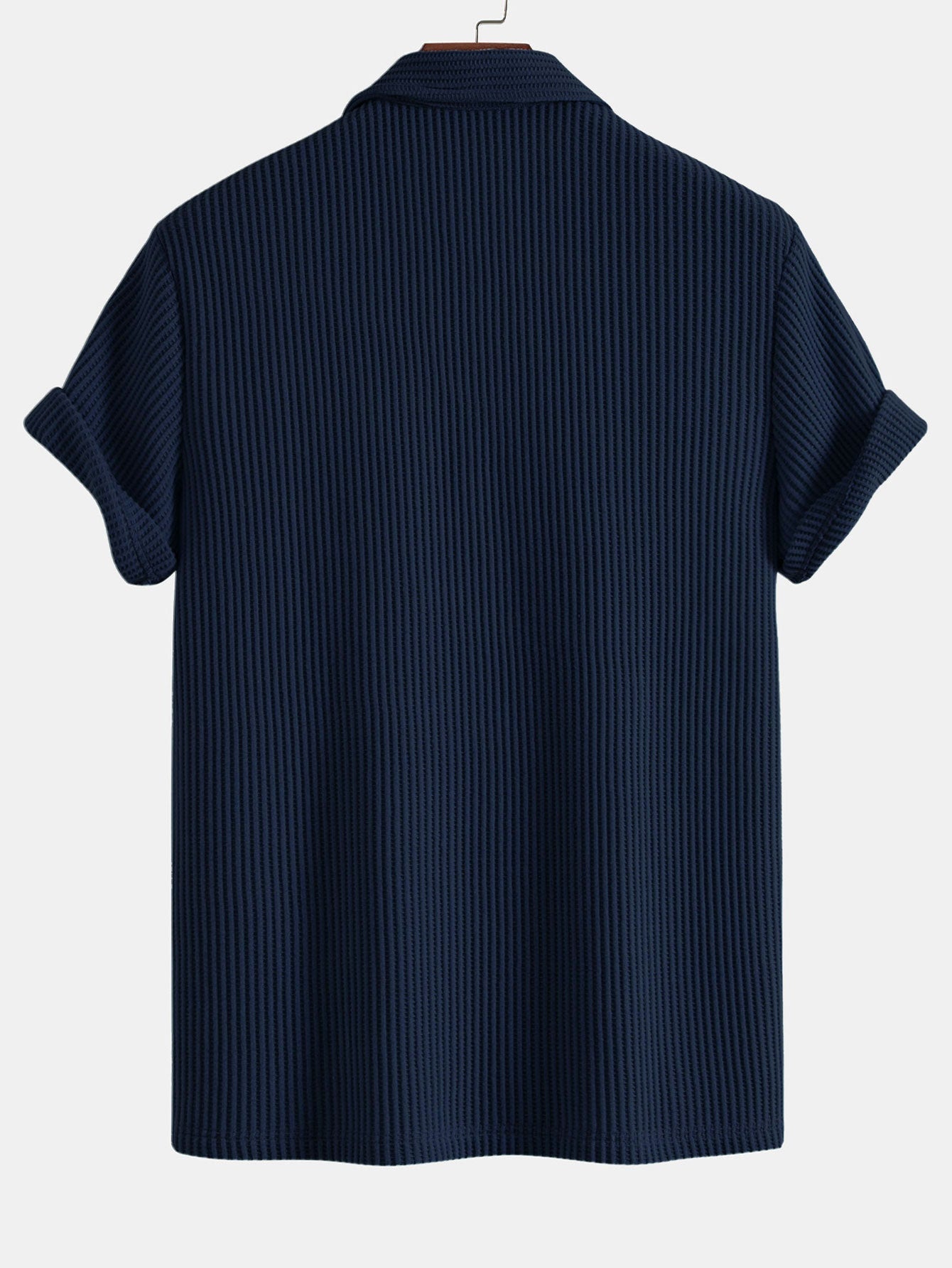 Leo | Short Sleeved Waffle Polo