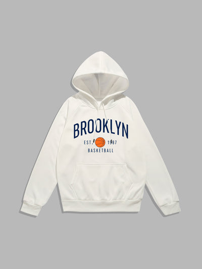 Jeffrey | Brooklyn Basketball Print Hoodie