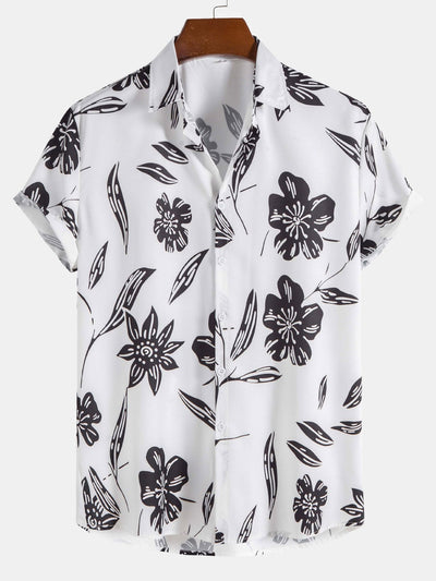 Alyosha® | Floral Print Button Up Shirt