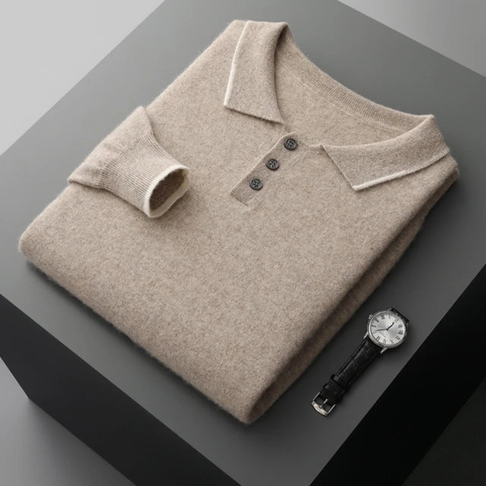 Donald | Saint-Tropez Cashmere Polo