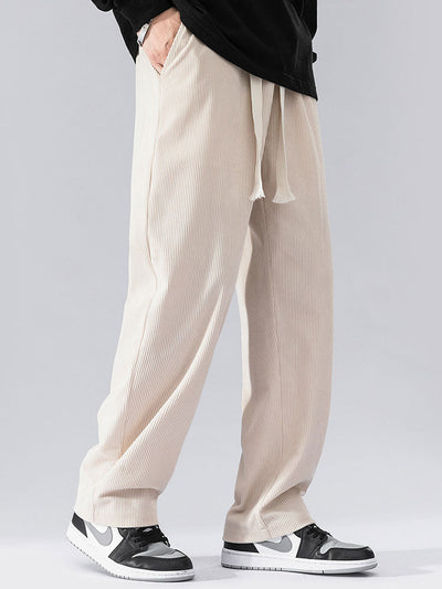 Lamberto® | Straight Leg Corduroy Pants