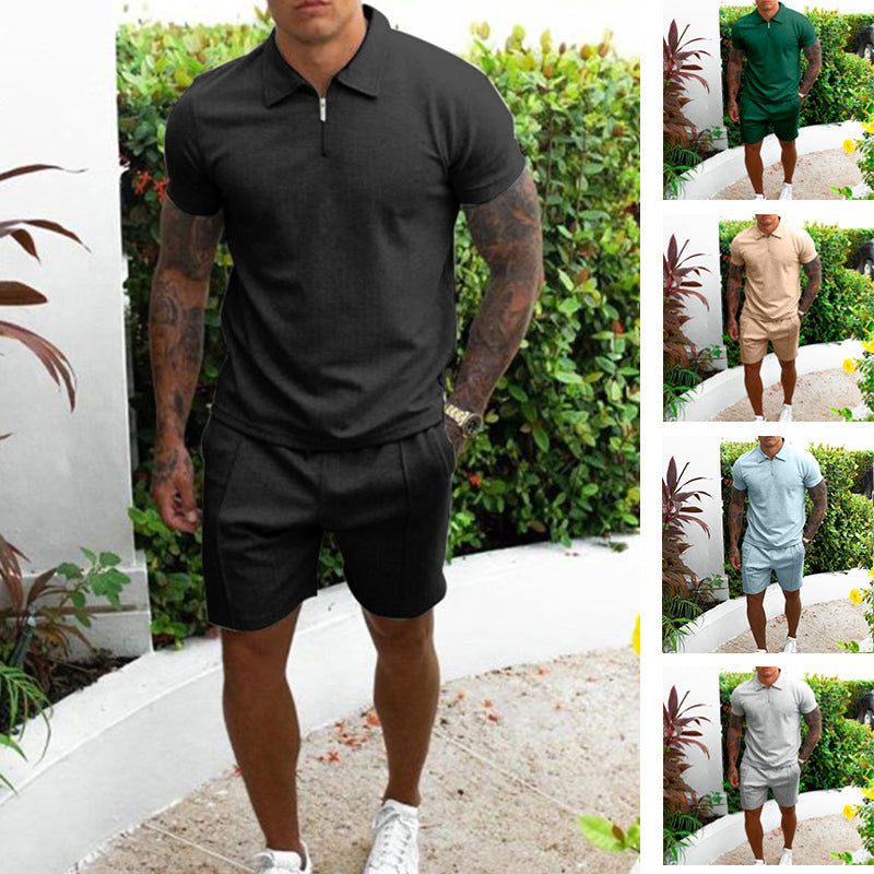 Jose® | Summer Two-Piece Sporty Short-Sleeved Suit For Men