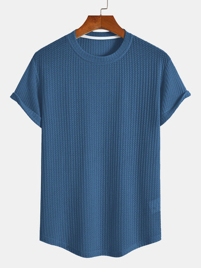Oscar® | Waffle Arc Hem T-Shirt