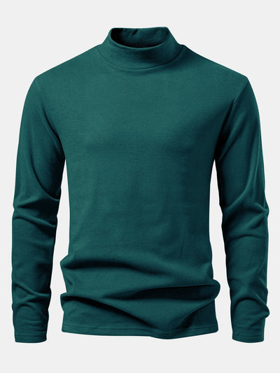Levin® | Long Sleeve Mock Neck T-Shirt