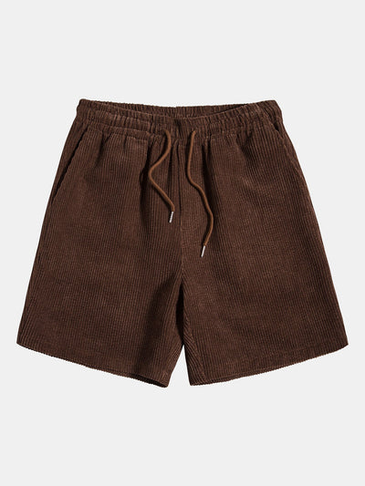 Agostino® | Create Adam Print Heavy Weight Oversize T-Shirt & Corduroy Shorts