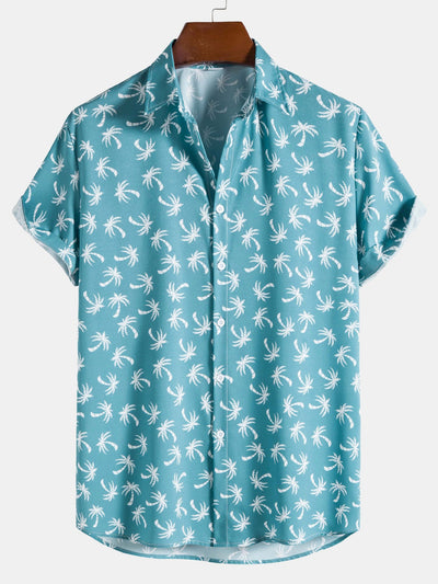 Óscar® | Coconut Tree Print Shirt