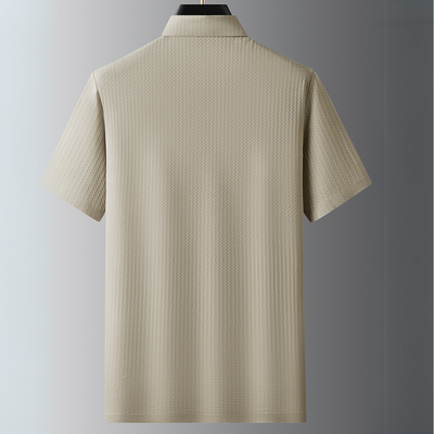Marcel® | Texture-Zip Polo