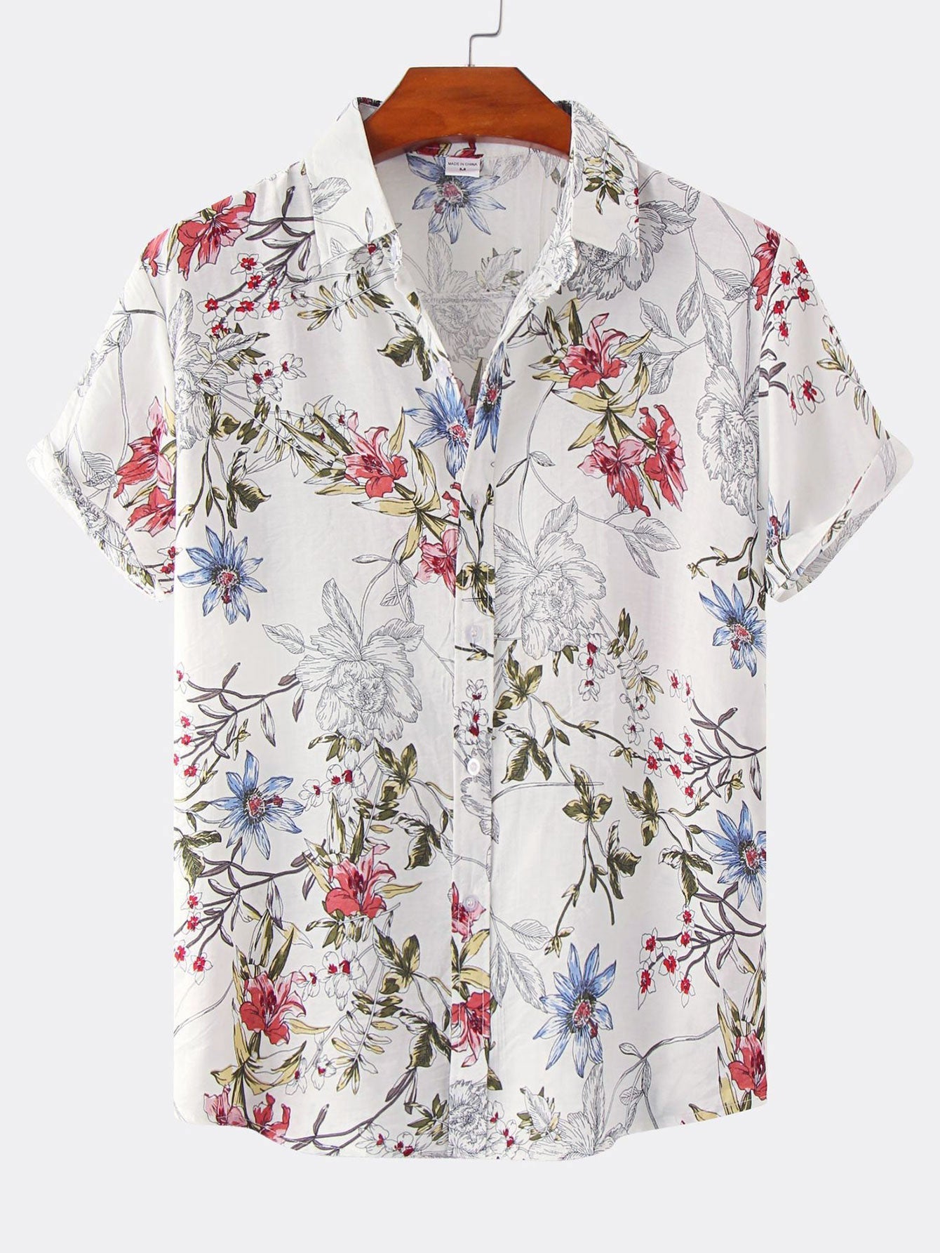 Aonghus® | Floral Print Shirt