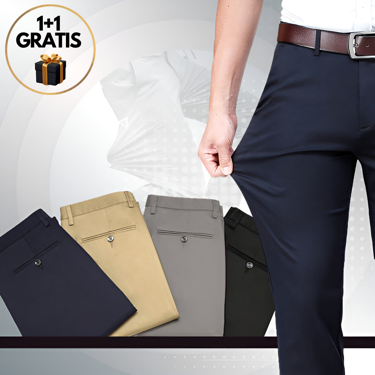 Antonio® | Tailored And Elegant   Trousers