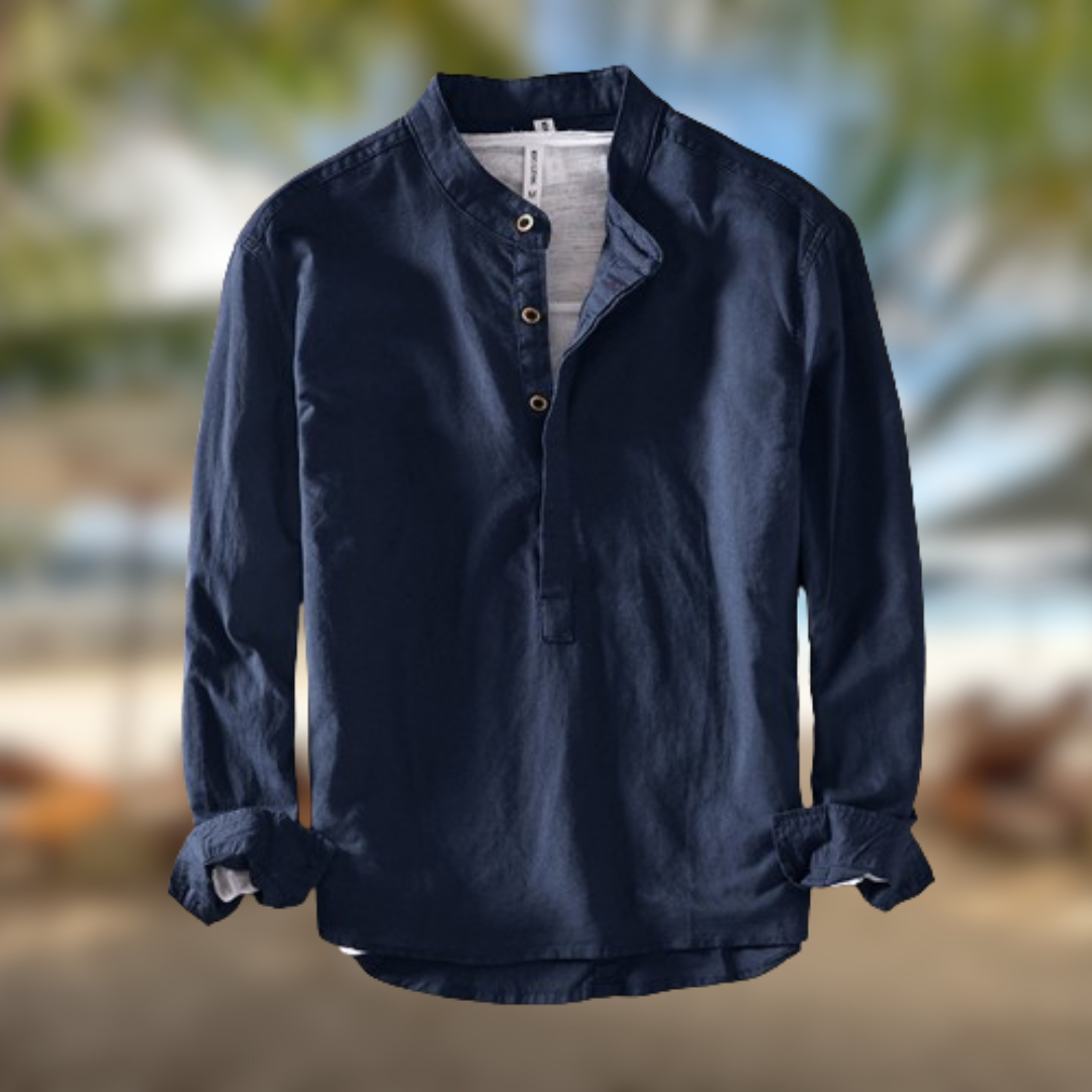 Ermenegildo® | Linen Blend Men's Shirt