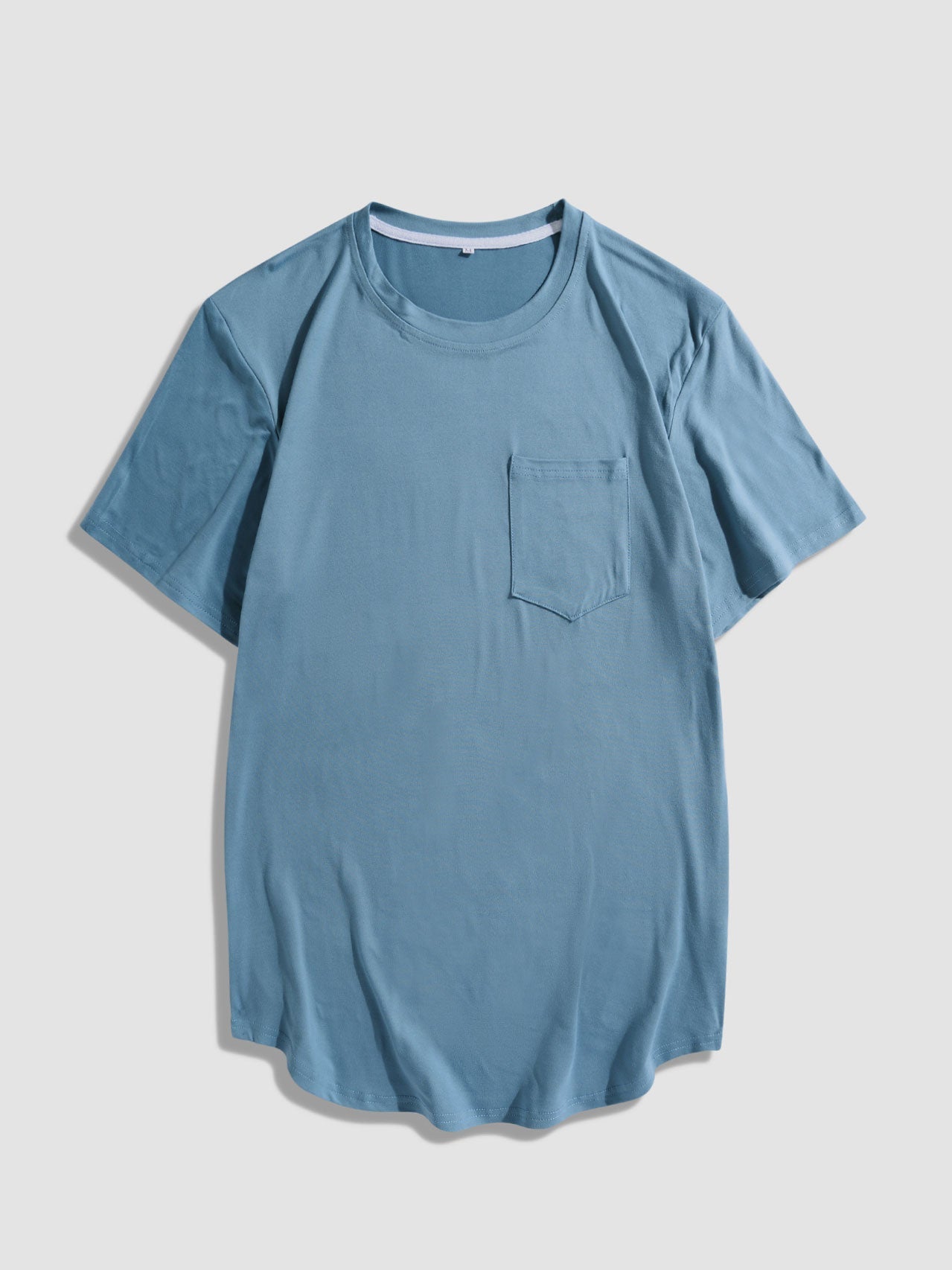 Adalbald® | Solid Color Basic T-Shirts With Pocket