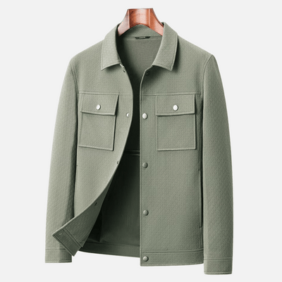 Quinn | Elliot Vintage Textured Cotton Knit Jacket