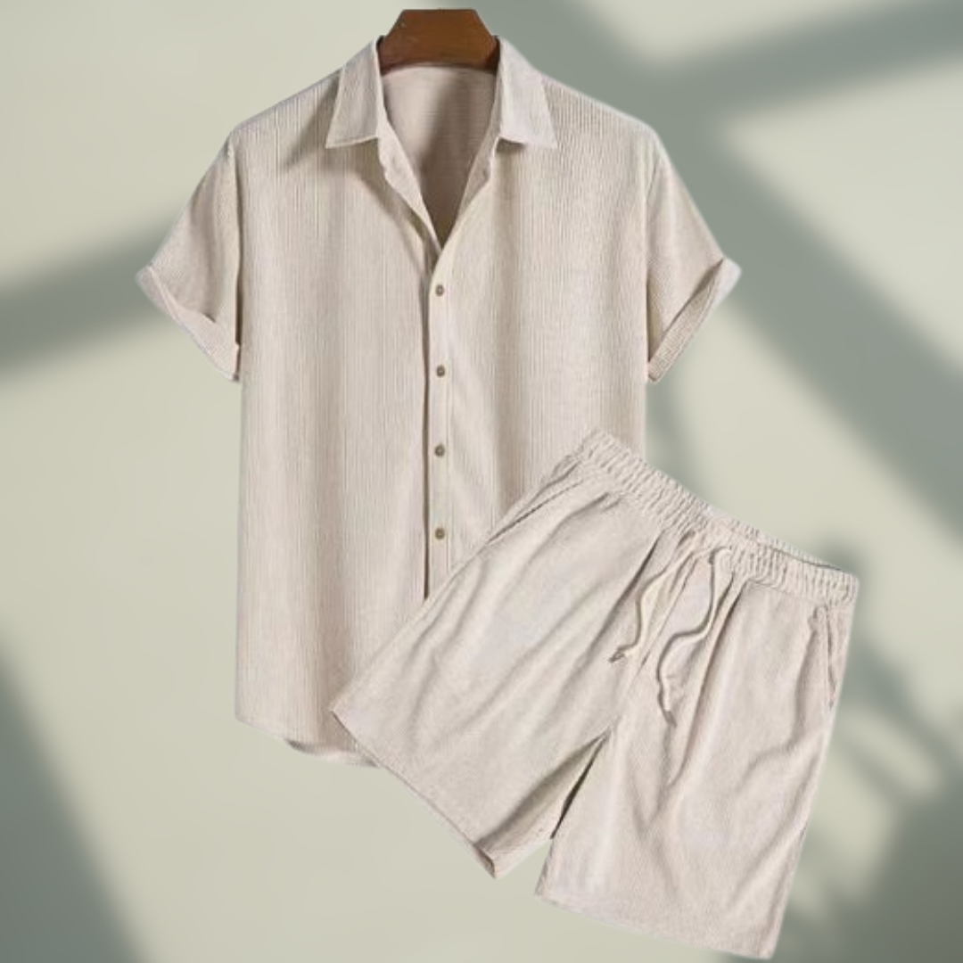 Kiran® | Elegant Velvet Effect Suit