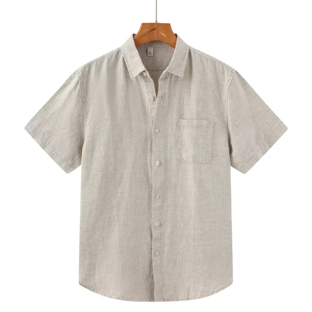 Alfredo® | Linen Shirt Short Sleeves