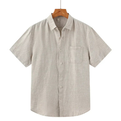 Alfredo® | Linen Shirt Short Sleeves