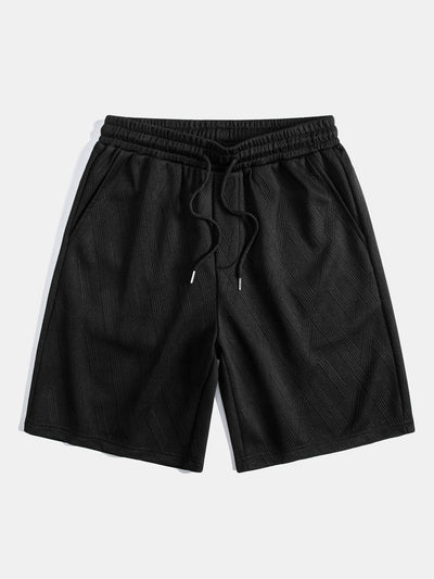 Avinash® | Diamond Jacquard Shorts