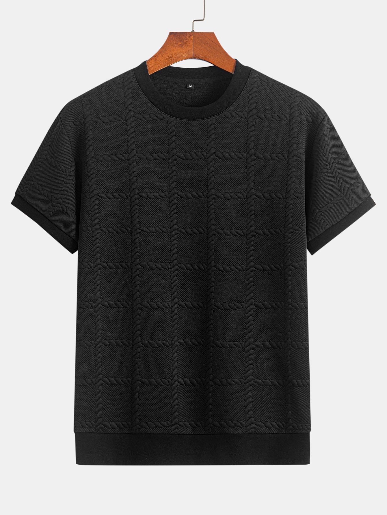 Wilson® | Twisted Squares Jacquard T-Shirt