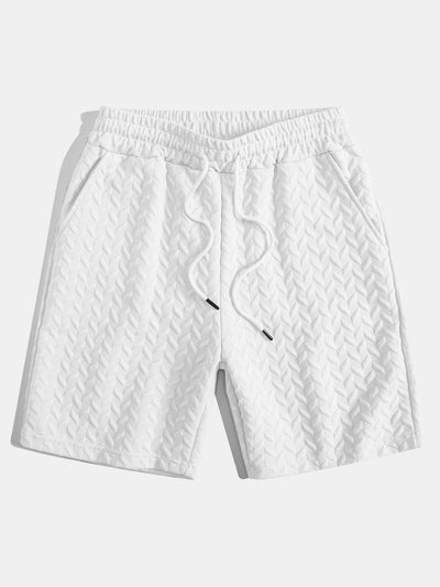 Ademar® | 3 Pieces Geometric Jacquard Shorts