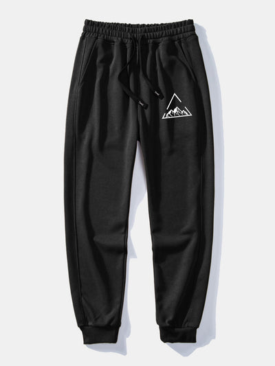 Lionel® | Triangle Mountain Print Relax Fit Hoodie & Jogging Pants