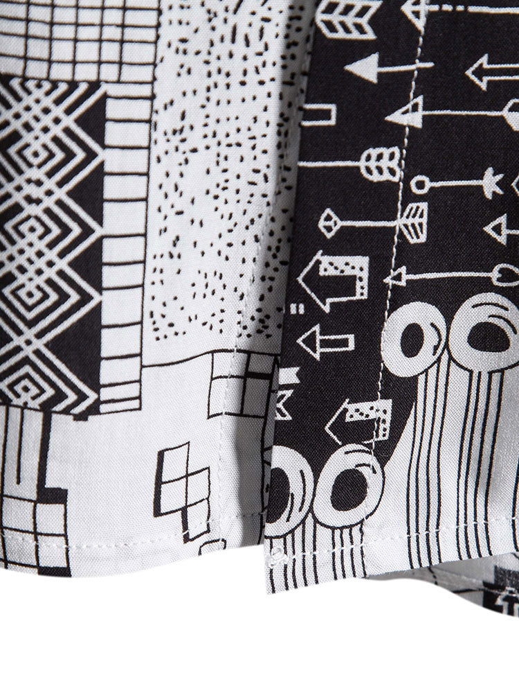 Armonius® | Geometry Print Shirt