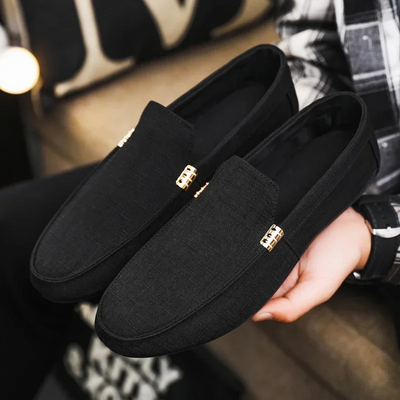 Atiyeh® | Krom Canvas Loafers