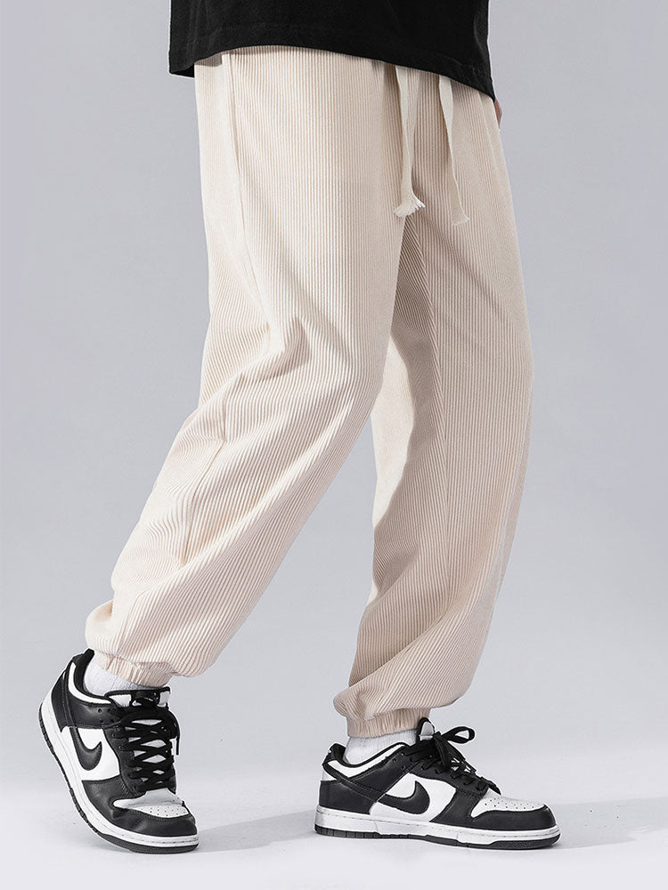 Adrián® | Drawstring Corduroy Joggers