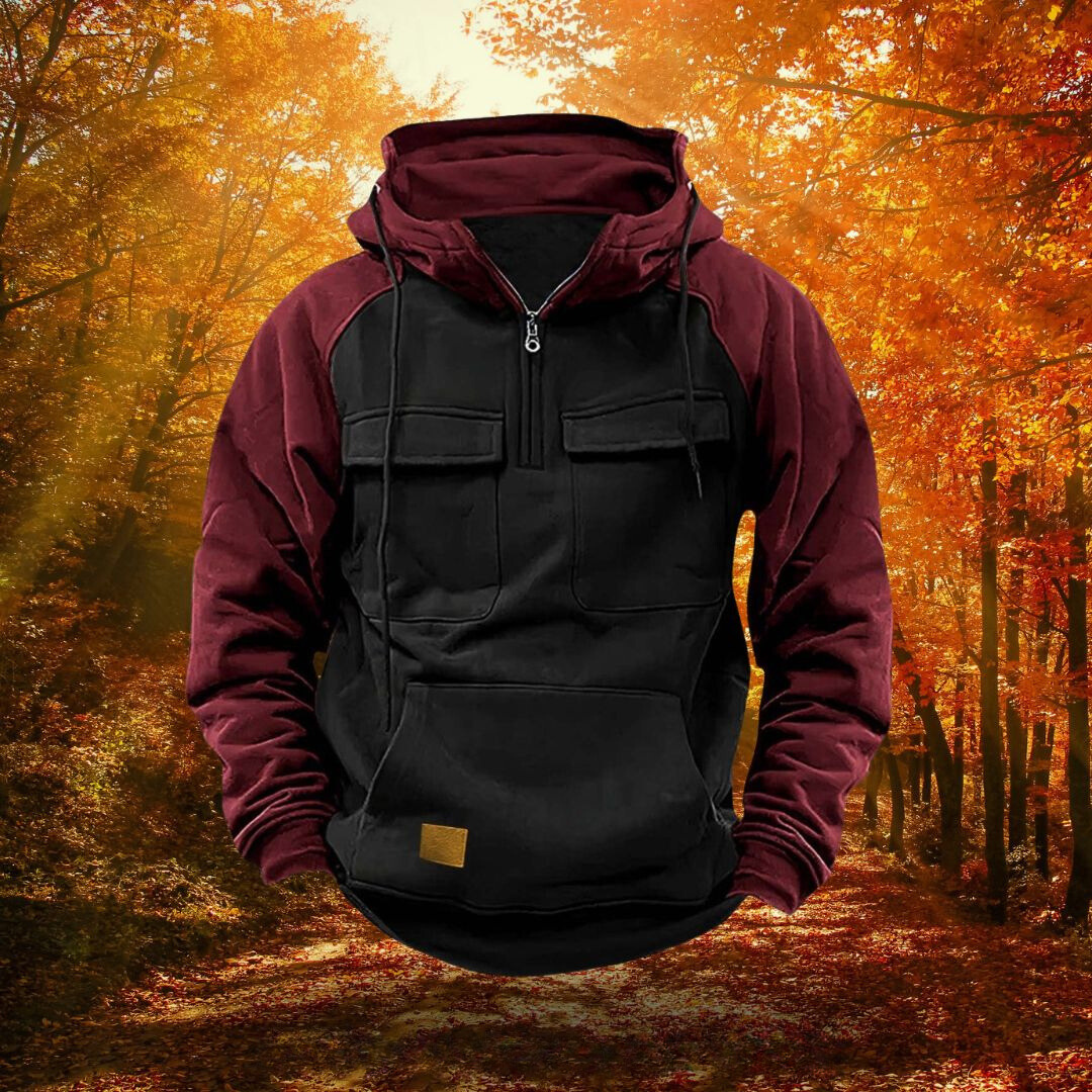 Gareth | Men's Rugged Adventure Hoodie