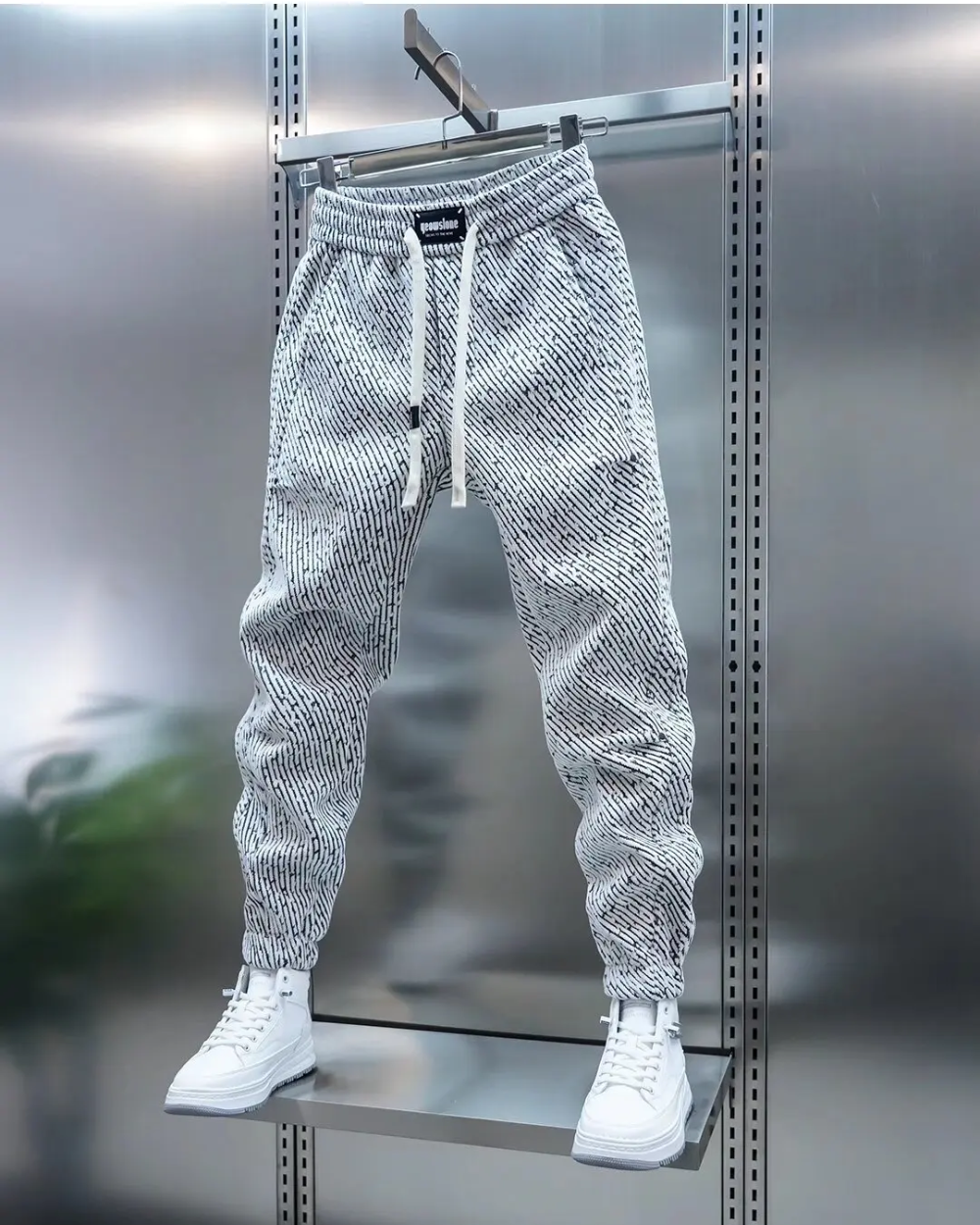 Enzo | Casual Pants with Pattern