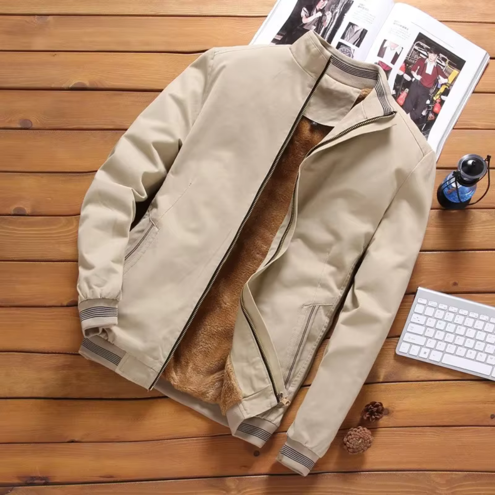 Leif | Thickened Fleece Zipper Jacket