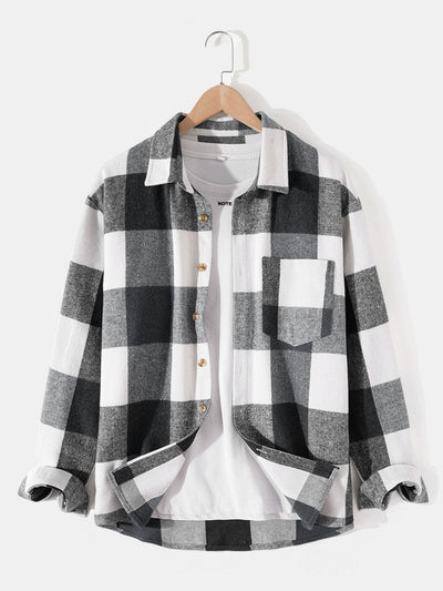 Alonso® | Flannel Plaid Overshirt