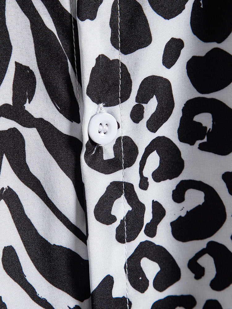 Algernon® | Animal Print Shirt