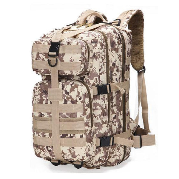 OTDOOR LARGE CAPACITYLTIFNCTIONAL CANVAS BACKPACK