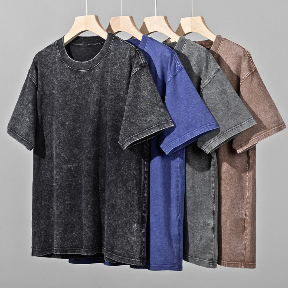 Aedon® | Stonewashed Essentials Tee Set