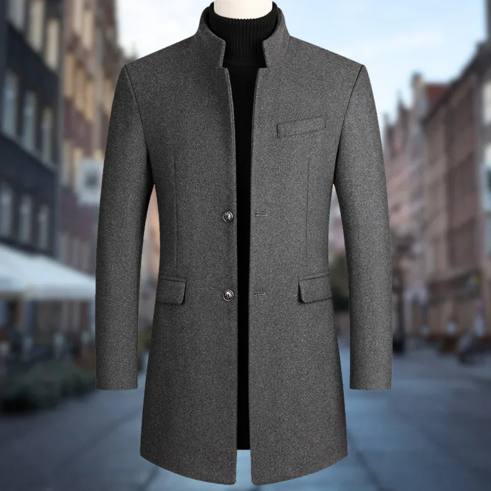 Cuauhtémoc | Elegant slim-fit coat for men