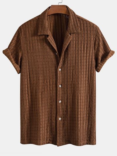 Gus® | Texture Jacquard Cuban Shirt