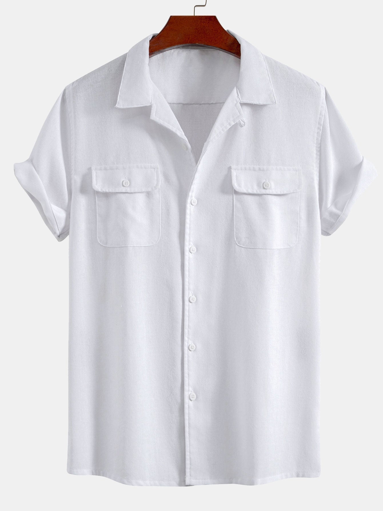 Cuno® | Linen Cuban Shirt With Pockets & Straight Leg Linen Pants
