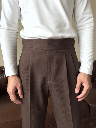 Bhanu® | MV Old Money High Waist Gurkha Trousers