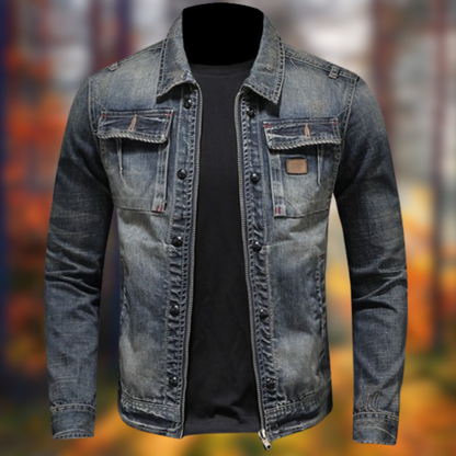 Edelmiro® | Retro Style Denim Jacket