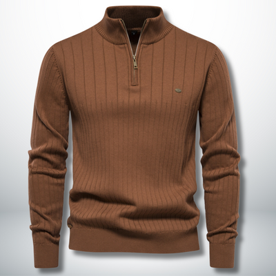 Asdrúbal® | Comfortable and elegant sweater with zip