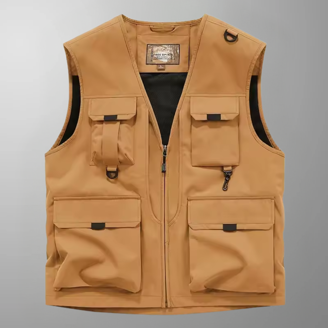 hola BREATHABLE MULTI-POCKET CARGO VEST
