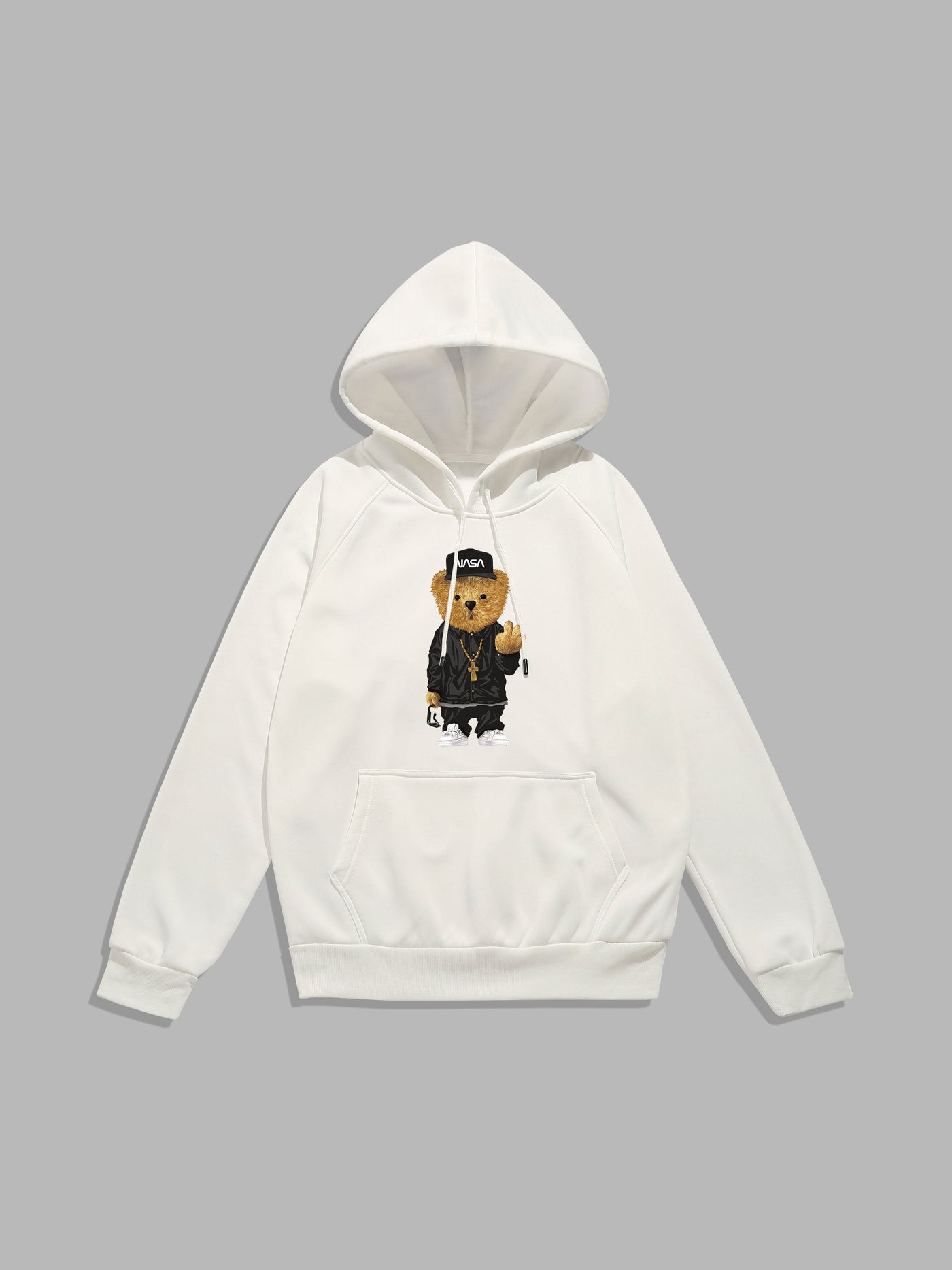 Leonard | Hip Hop Bear Print Hoodie