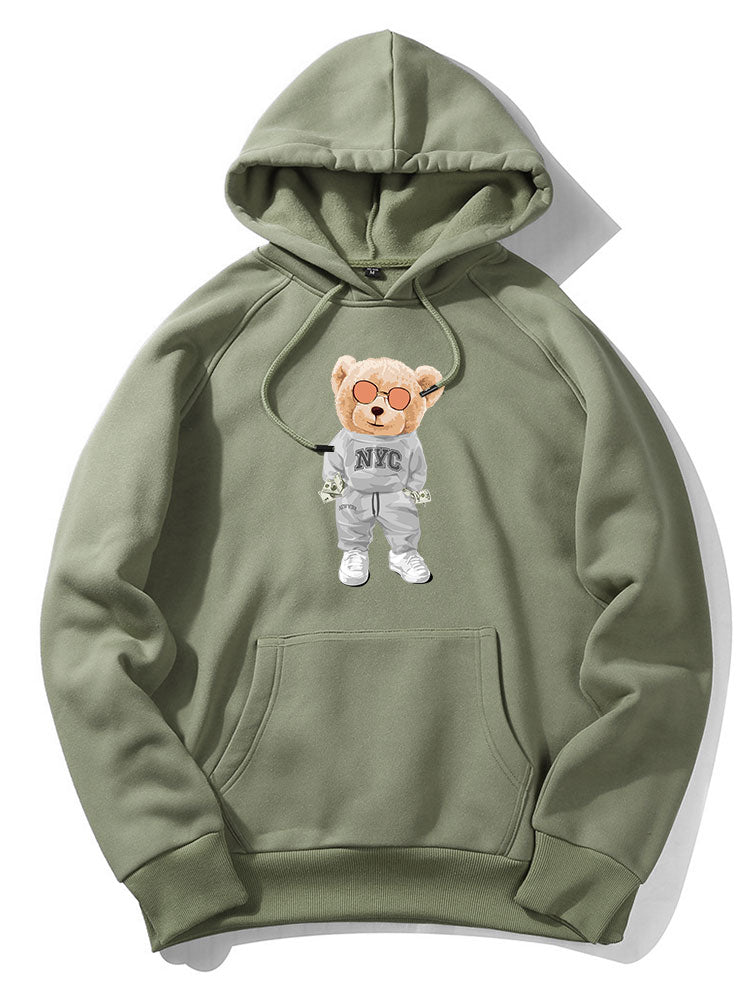 Montana | Rich Bear Print Hoodie