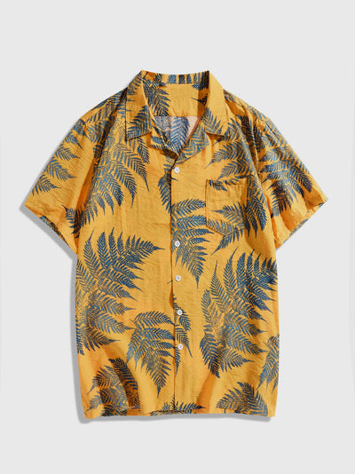Alano® | Tropical Plants Print Shirts