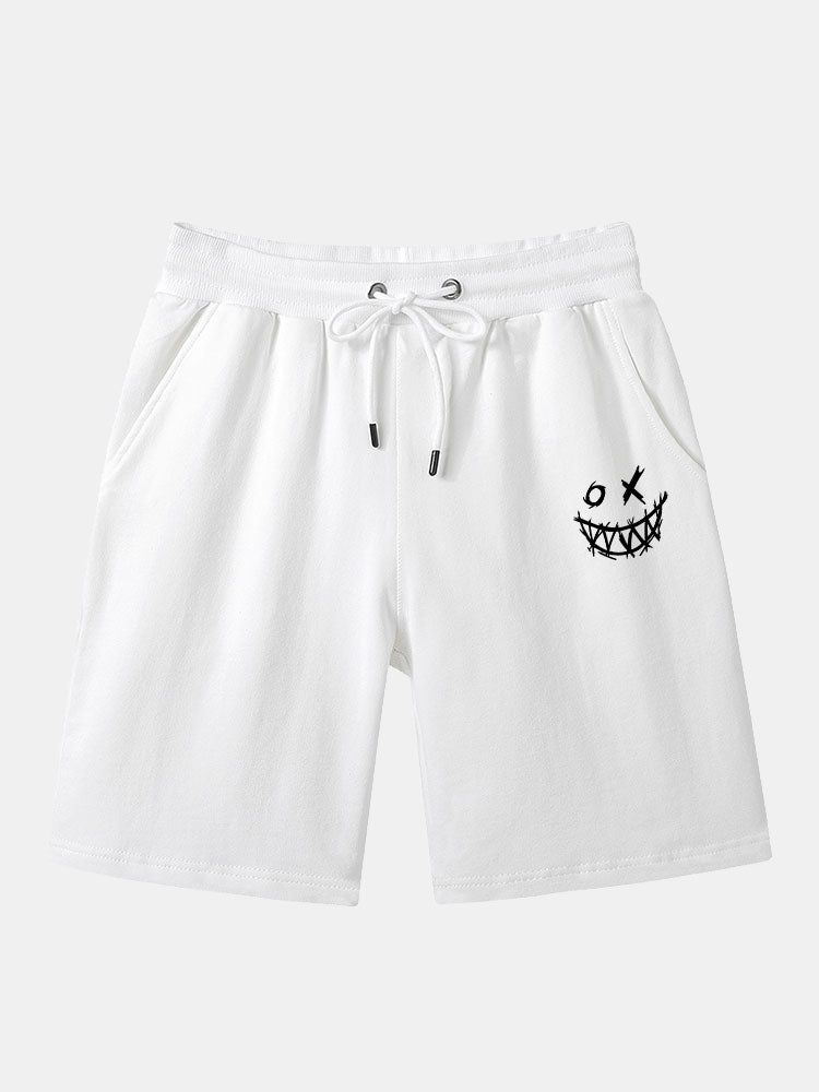 Barklee® | Grimace Print Mid Length Shorts