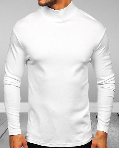 Juniper® | Men'S Solid Color Turtleneck Sweater