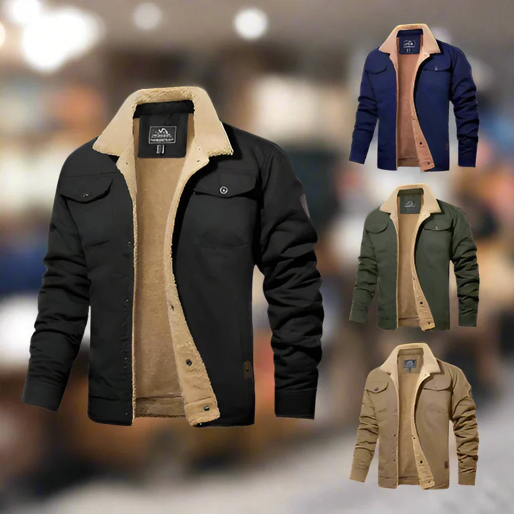 Fortunato® | Warm Fleece Bomber Jacket