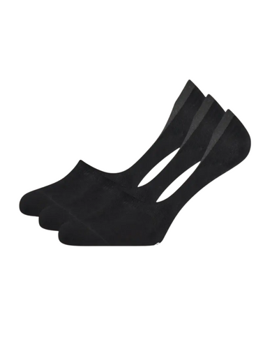 Albert | 3 Pair of Invisible Loafer Socks - Black